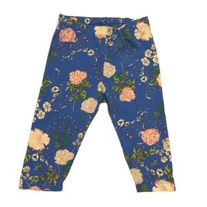 NWT Baby Gap Girls Floral Leggings Pants Size 3-6 months